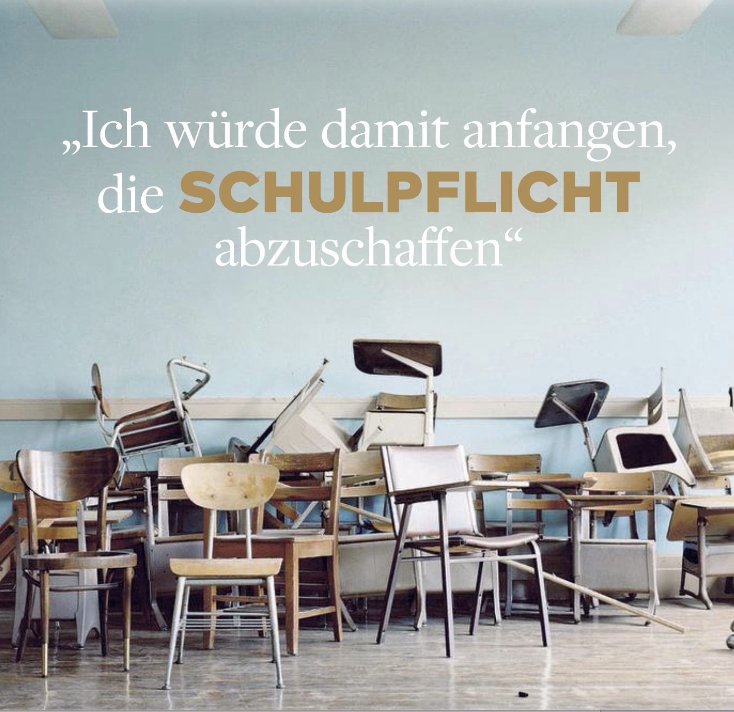 Schulpflicht abschaffen