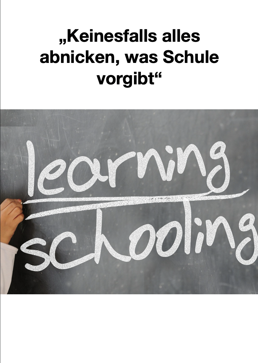 Keinesfalls abnicken Keinesfalls abnicken