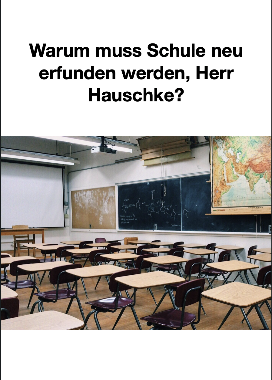 Schule neu erfinden Schule neu erfinden
